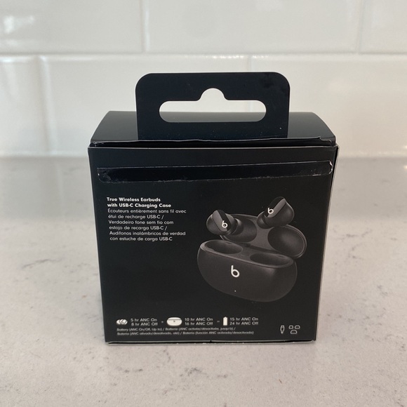BEATS STUDIO BUDS - Wireless noise cancelling bluethooth earbuds - BLACK. - Picture 2 of 8